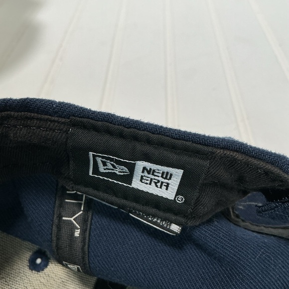 New Era Tennessee Titans Navy Blue Adjustable NFL Logo Sports Hat Cap- READ - Picture 7 of 9